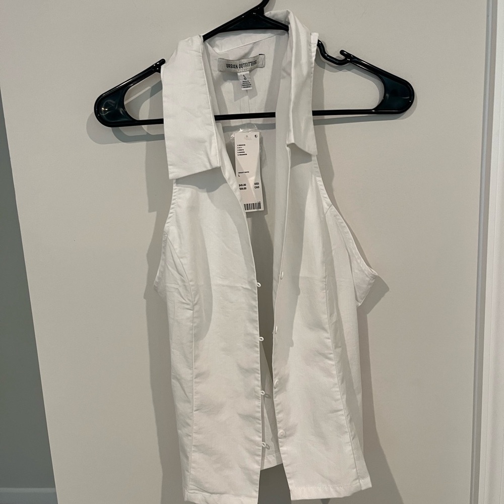 Urban Outfitters Crisp White Collared Shirt